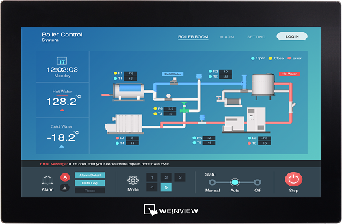 WEINVIEW इंटरफ़ेस c2167X (cMT3160X) कठोरता 7H