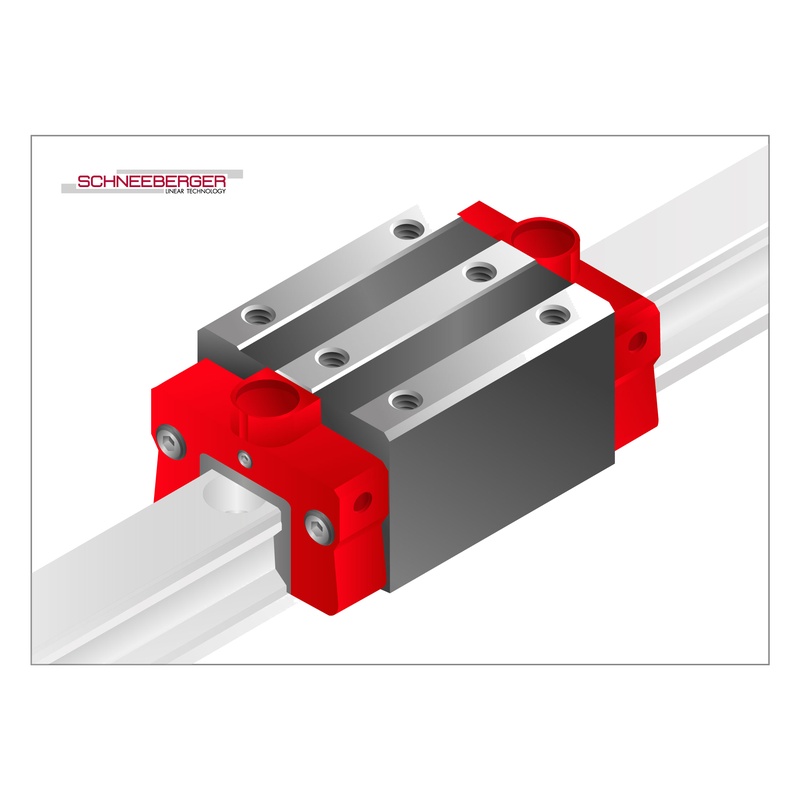 SCHNEEBERGER BM W 15-C-G2-V2 बेल्ट ड्राइव रैखिक मॉड्यूल: 15 मिमी चौड़ाई, 3 मीटर / एस गति