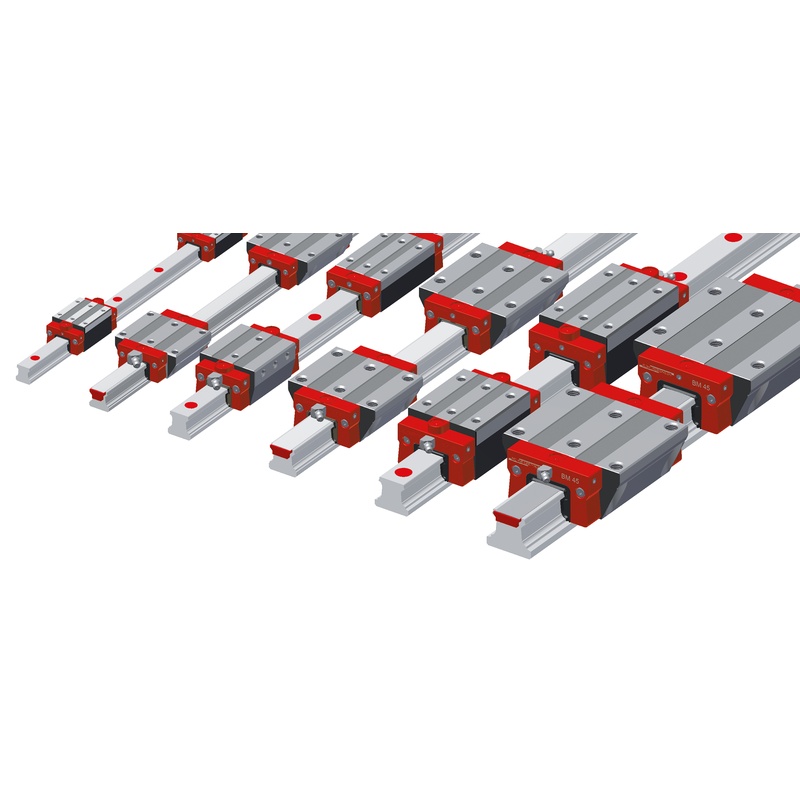 SCHNEEBERGER BM W 20-B-G2-V2 रैखिक एक्ट्यूएटर: 20 मिमी प्रोफ़ाइल, 500 एन लोड, बॉल स्क्रू ड्राइव