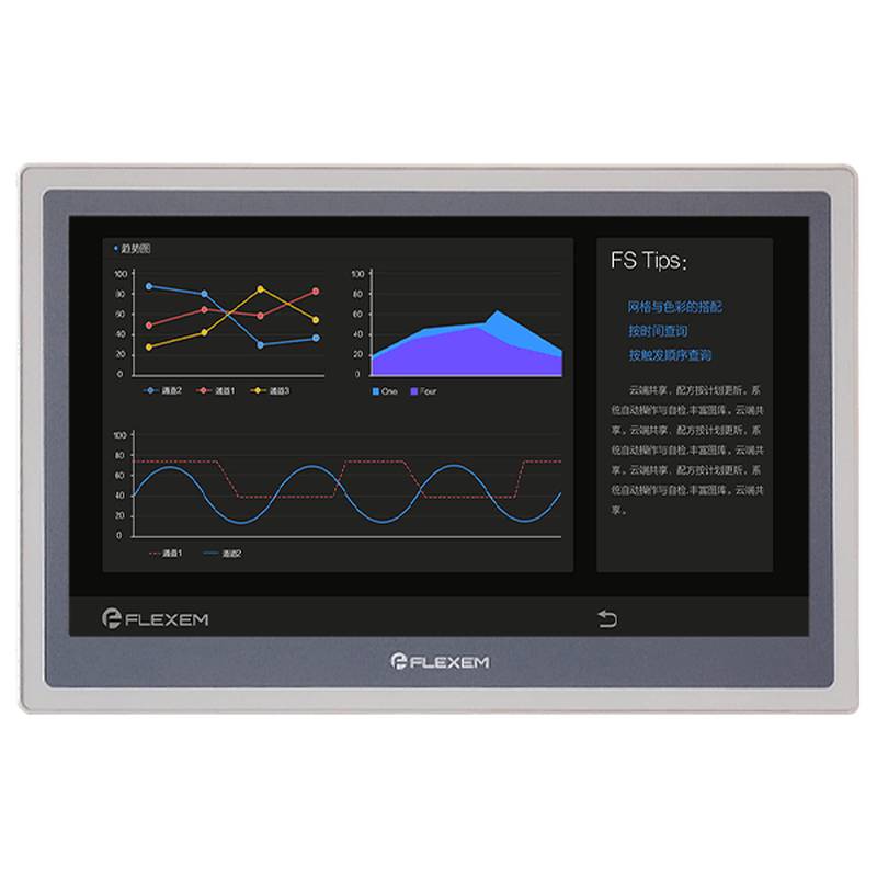 Flexem FE9156M प्रक्रिया मशीनरी के लिए रग्ड IP65 सुरक्षा के साथ बड़े पैनल माउंट टच स्क्रीन मॉनिटर
