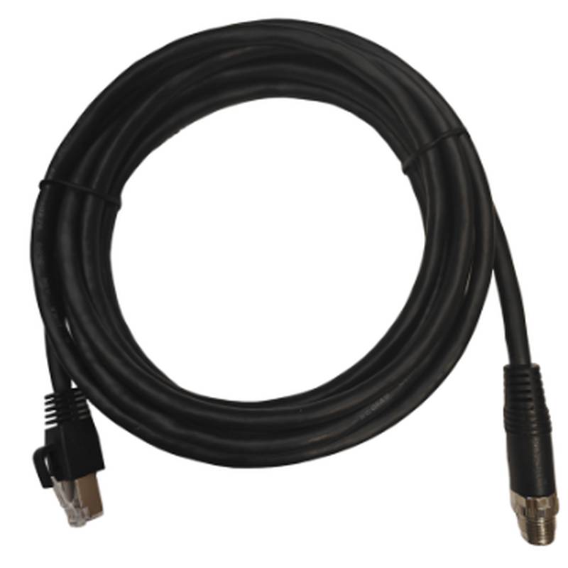 HIKROBOT MV-ACG-M12X8M-RJ45-SF-30m हाई-फ्लेक्स M12 X-कोडेड इंडस्ट्रियल ईथरनेट केबल