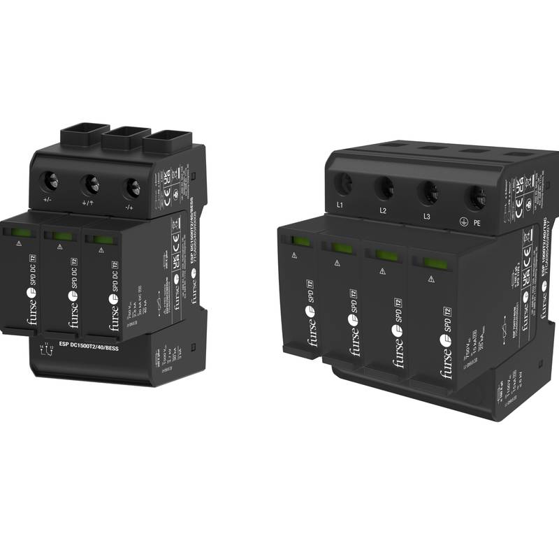 फोटोवोल्टिक सरणी के लिए Furse ESP PV सोलर DC SPD 1000VDC